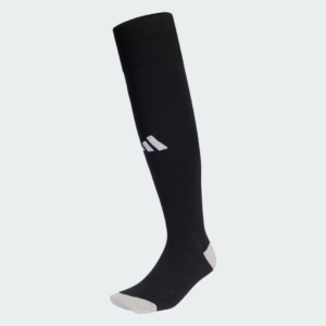 Adidas Milano 23 Football Socks, Cushioned Knee High Sports Socks for Match Day & Training, Breathable Comfort Fit, Unisex Football Essentials,Black