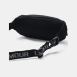 UA Under Armour Flex Unisex Sports Training Waist Bag, Shoulder Bag, Crossbody Bag, Portable Chest Bag-Khaki Base / Black