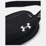UA Under Armour Flex Unisex Sports Training Waist Bag, Shoulder Bag, Crossbody Bag, Portable Chest Bag-Khaki Base / Black