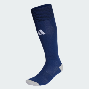 Adidas Milano 23 Football Socks, Cushioned Knee High Sports Socks for Match Day & Training, Breathable Comfort Fit, Unisex Football Essentials,Navy Blue