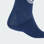 Adidas 3-Stripes Crew Socks 3 Pairs, Unisex Cushioned Sports Socks, Everyday Comfort Fit, Gym & Casual Streetwear Essentials, Trending UK TikTok Style,Mixed packaging 3Pairs