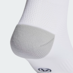 Adidas Milano 23 Football Socks, Cushioned Knee High Sports Socks for Match Day & Training, Breathable Comfort Fit, Unisex Football Essentials,White