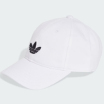 Adidas Adicolor Classic Trefoil Baseball Cap (White)