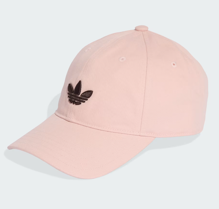 Adidas Adicolor Classic Trefoil Baseball Cap (Pink)