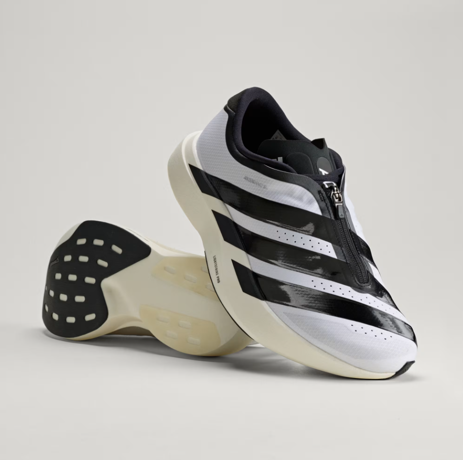 Adidas Adizero EVO SL Zip LIGHTSTRIKEPRO Running Shoes "Cloud White"