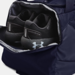 UA Undeniable 5.0 Medium Duffle Bag - Midnight Navy / Metallic Silver - 410