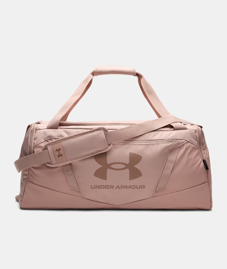 UA Undeniable 5.0 Medium Duffle Bag - Bashful Pink / Deep Almond - 601
