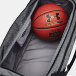 UA Undeniable 5.0 Medium Duffle Bag - Pitch Gray Medium Heather / Black - 012