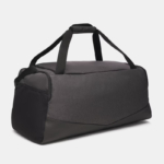 UA Undeniable 5.0 Medium Duffle Bag - Black Medium Heather / Black / Metallic Silver - 011