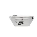 Nike basic logo sports fabric shoulder bag/crossbody bag/chest bag/waist bag, unisex and couple style-light bone color