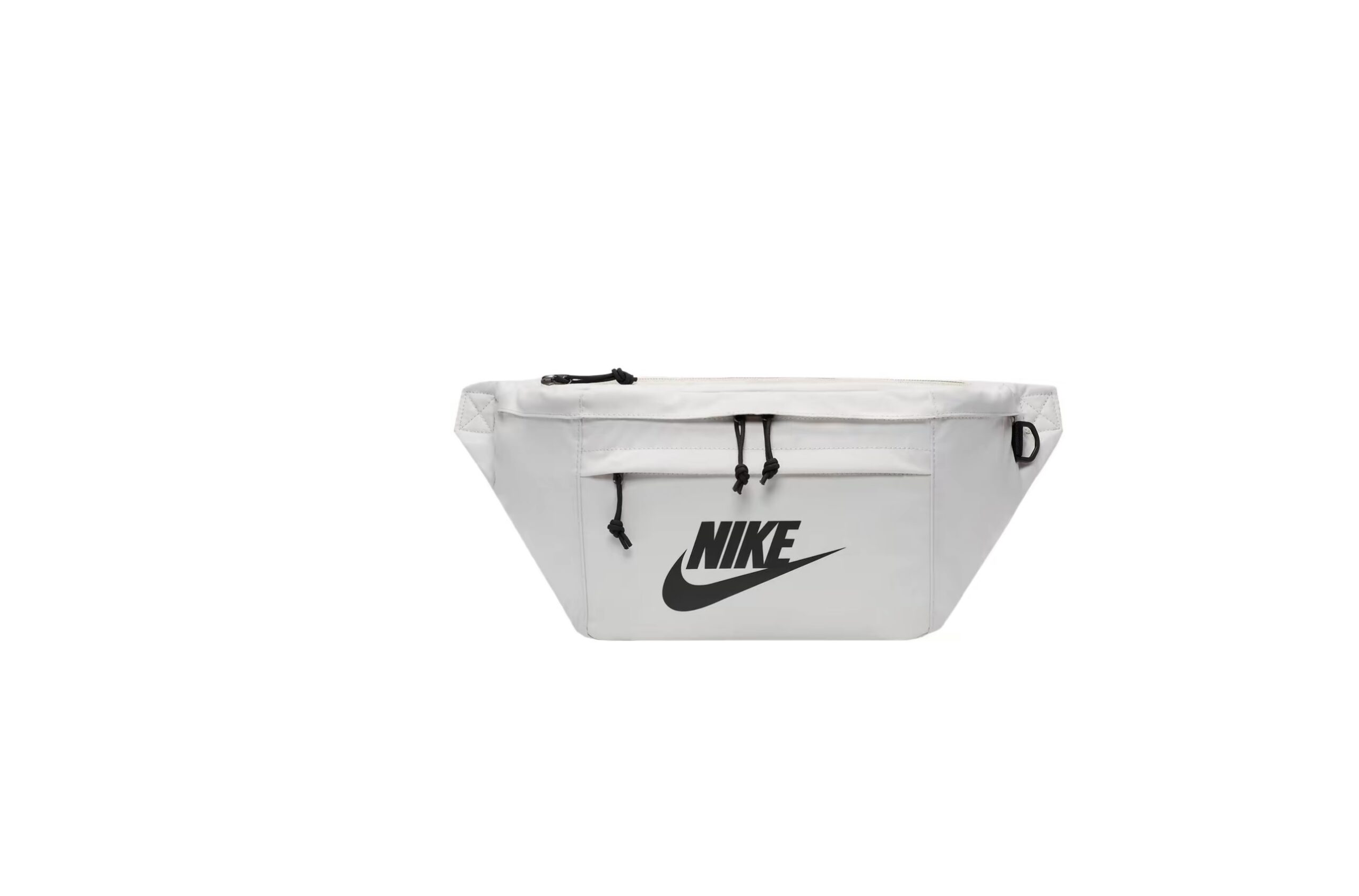 Nike basic logo sports fabric shoulder bag/crossbody bag/chest bag/waist bag, unisex and couple style-light bone color
