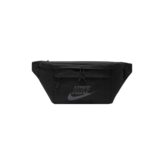 Nike basic logo sports fabric shoulder bag/crossbody bag/chest bag/waist bag, unisex and couple style-pure black