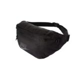 Nike basic logo sports fabric shoulder bag/crossbody bag/chest bag/waist bag, unisex and couple style-pure black