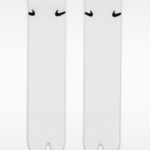 Nike Everyday Plus Lightweight Crew Socks for Men & Women, Cushioned Comfort Sports Socks, Breathable Everyday Essentials, Gym & Streetwear Must-Have,White