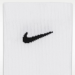 Nike Everyday Plus Lightweight Crew Socks for Men & Women, Cushioned Comfort Sports Socks, Breathable Everyday Essentials, Gym & Streetwear Must-Have,White
