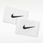 Nike Guard Stay 2 Football Sleeves – Non-Slip Shin Pad Holders for Match Day & Training | Secure Fit Football Essential,White